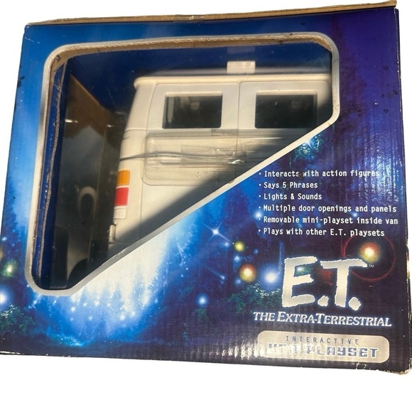 Vintage Y2K ET Interactive Van Playset Toys R Us Exclusive New Sealed 2001 RARE! - Picture 4 of 5
